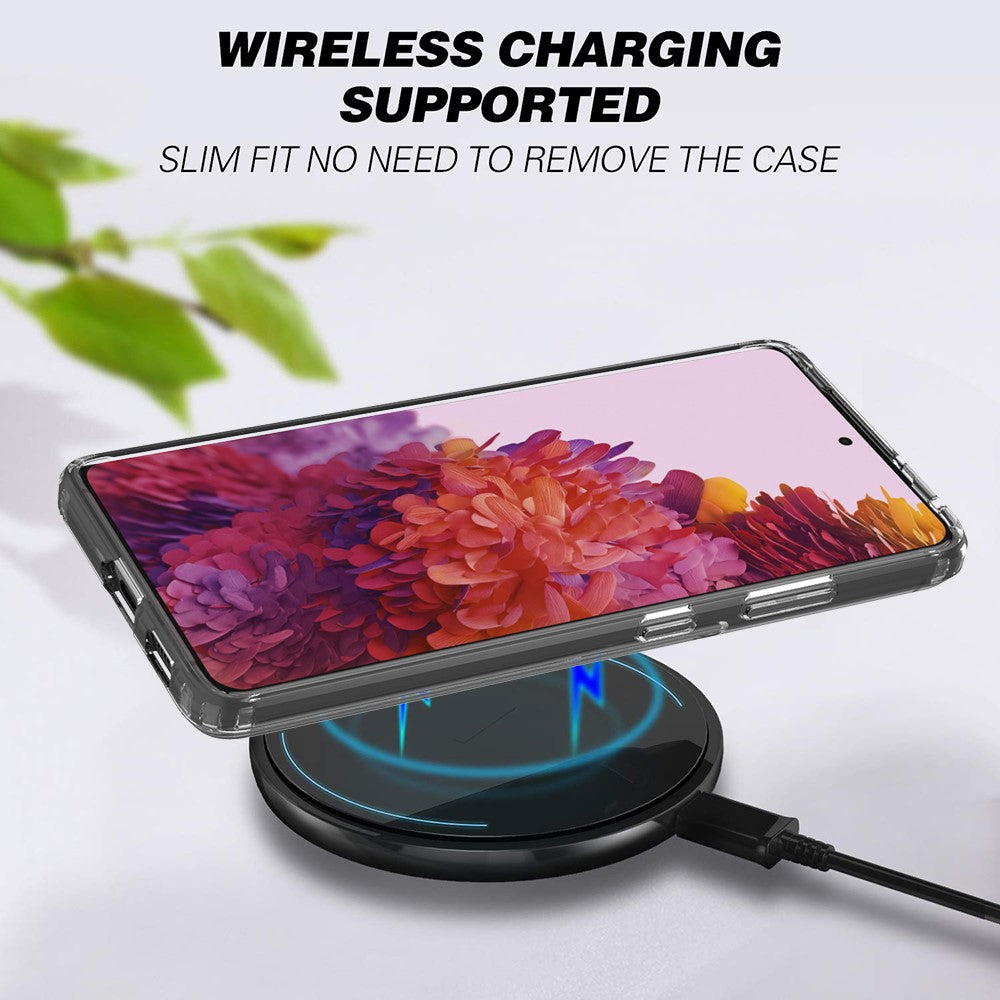 Противоударен Калъф за Samsung S21 Ultra, Hybrid Clear Case, Прозрачен (3)