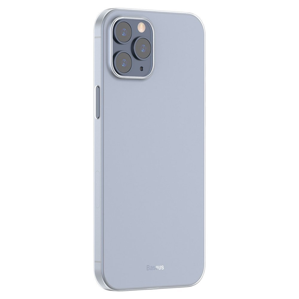 Тънък Матов Калъф за iPhone 12 Pro Max, Baseus Wing Case, Прозрачен (3)