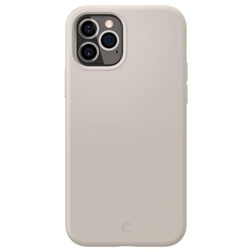Силиконов Калъф за iPhone 12/Pro, Spigen Ciel by Cyrill Silicone Case, Бежов