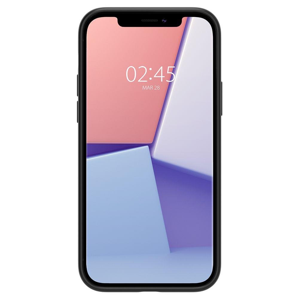 Силиконов Калъф за iPhone 12/Pro, Spigen Ciel by Cyrill Silicone Case, Черен (3)