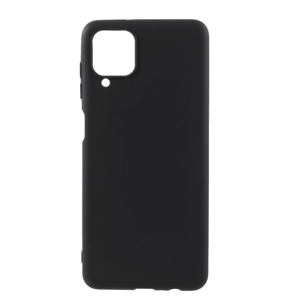 Силиконов Калъф за Samsung A12, Soft Matte Case, Черен (2)