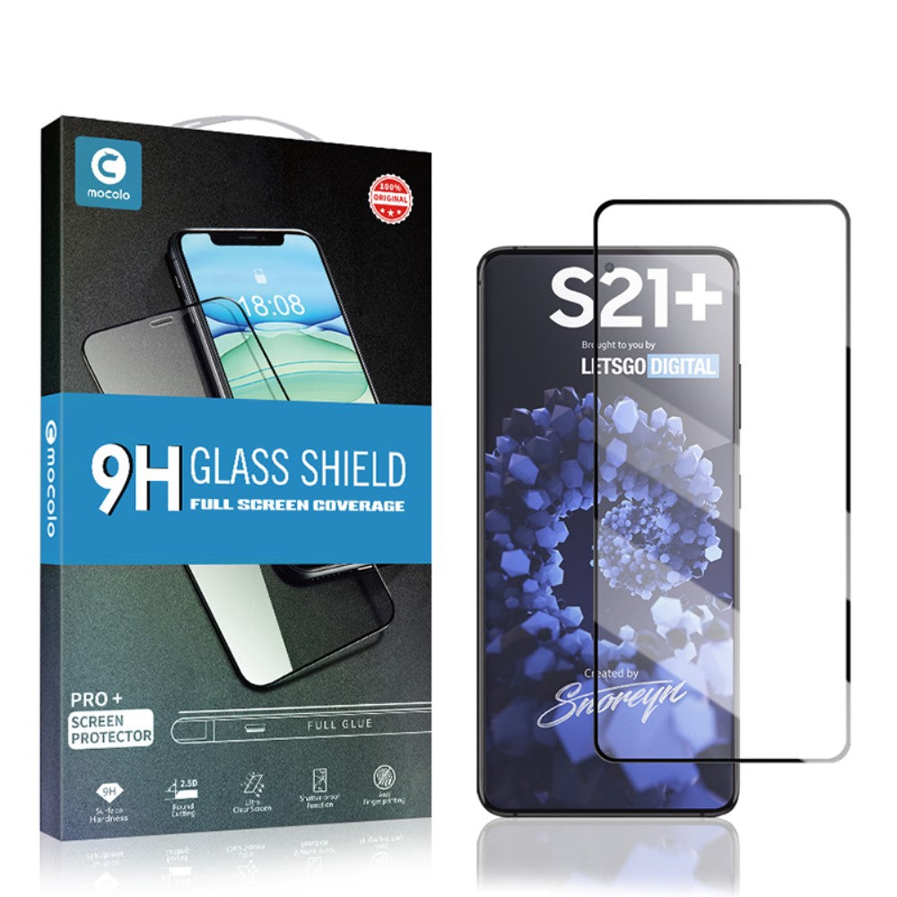 Стъклен Протектор за Samsung S21 Plus, Mocolo HD Glass, Прозрачен