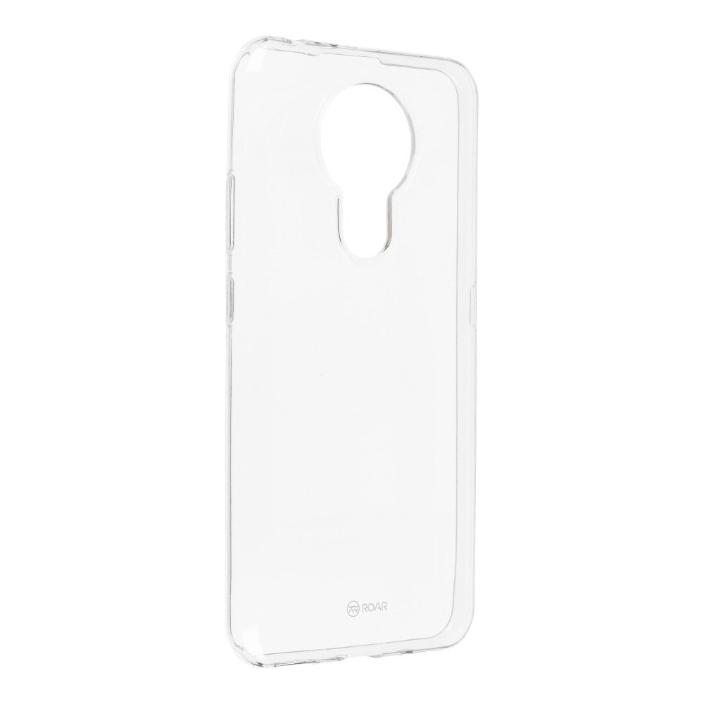 Силиконов Калъф за Nokia 3.4, Roar Case, Прозрачен