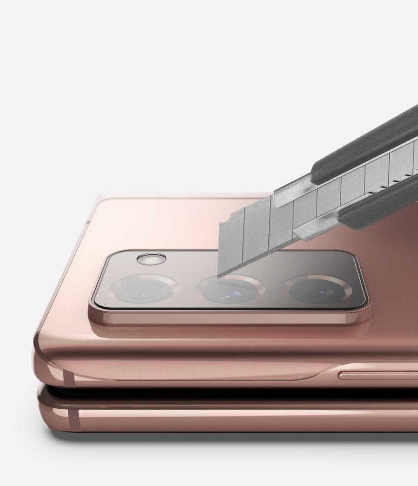 Удароустойчив Протектор за Камерата на Samsung Z Fold 2, Ringke Flexy Cam Glass, Прозрачен (4)