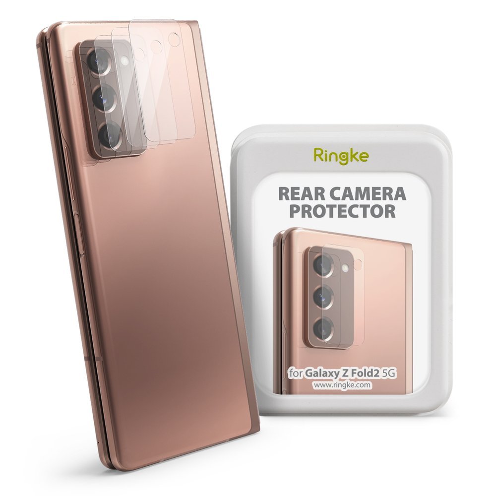 Удароустойчив Протектор за Камерата на Samsung Z Fold 2, Ringke Flexy Cam Glass, Прозрачен