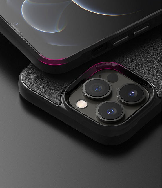 Противоударен Силиконов Калъф за iPhone 13 Pro, Ringke Onyx Case, Черен (4)