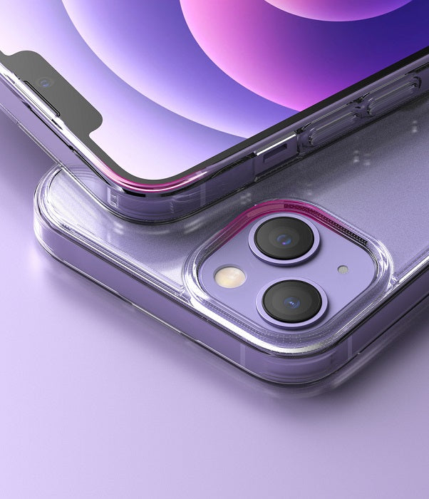 Противоударен Хибриден Калъф за iPhone 13 Mini, Ringke Fusion Matte Case, Прозрачен (6)