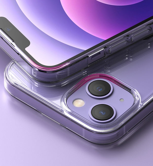 Противоударен Хибриден Калъф за iPhone 13 Mini, Ringke Fusion Case, Прозрачен (7)