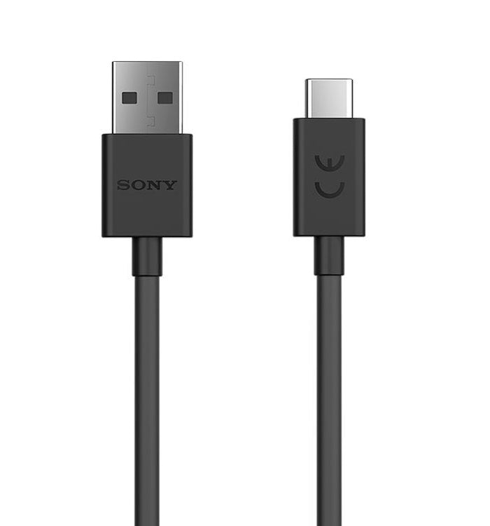 Оригинален USB-C Кабел за Sony с Бързо Зареждане 1m UCB30, Черен (Bulk)