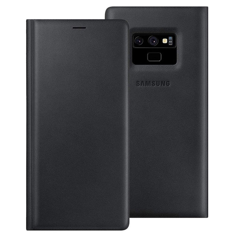 Оригинален Кожен Калъф за Samsung Note 9, Leather View Cover Book Case EF-WN960LBE, Черен (2)