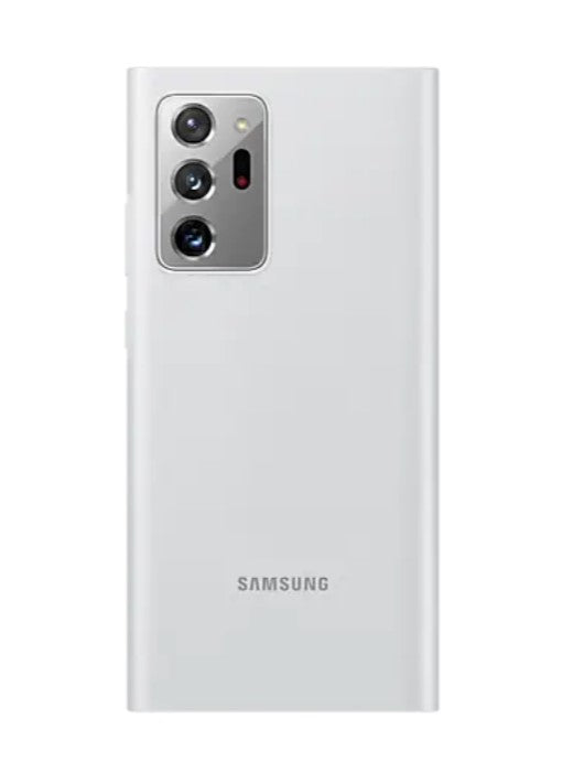 Оригинален Активен Калъф за Samsung Note 20 Ultra, Led View Cover Book Case Ef-Nn985pse, Сребрист (3)