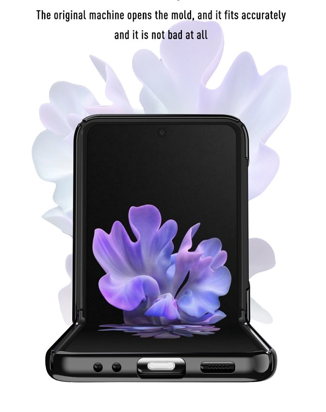 Луксозен Калъф за Samsung Galaxy Z Flip 3, Piano Paint Case, Черен (4)