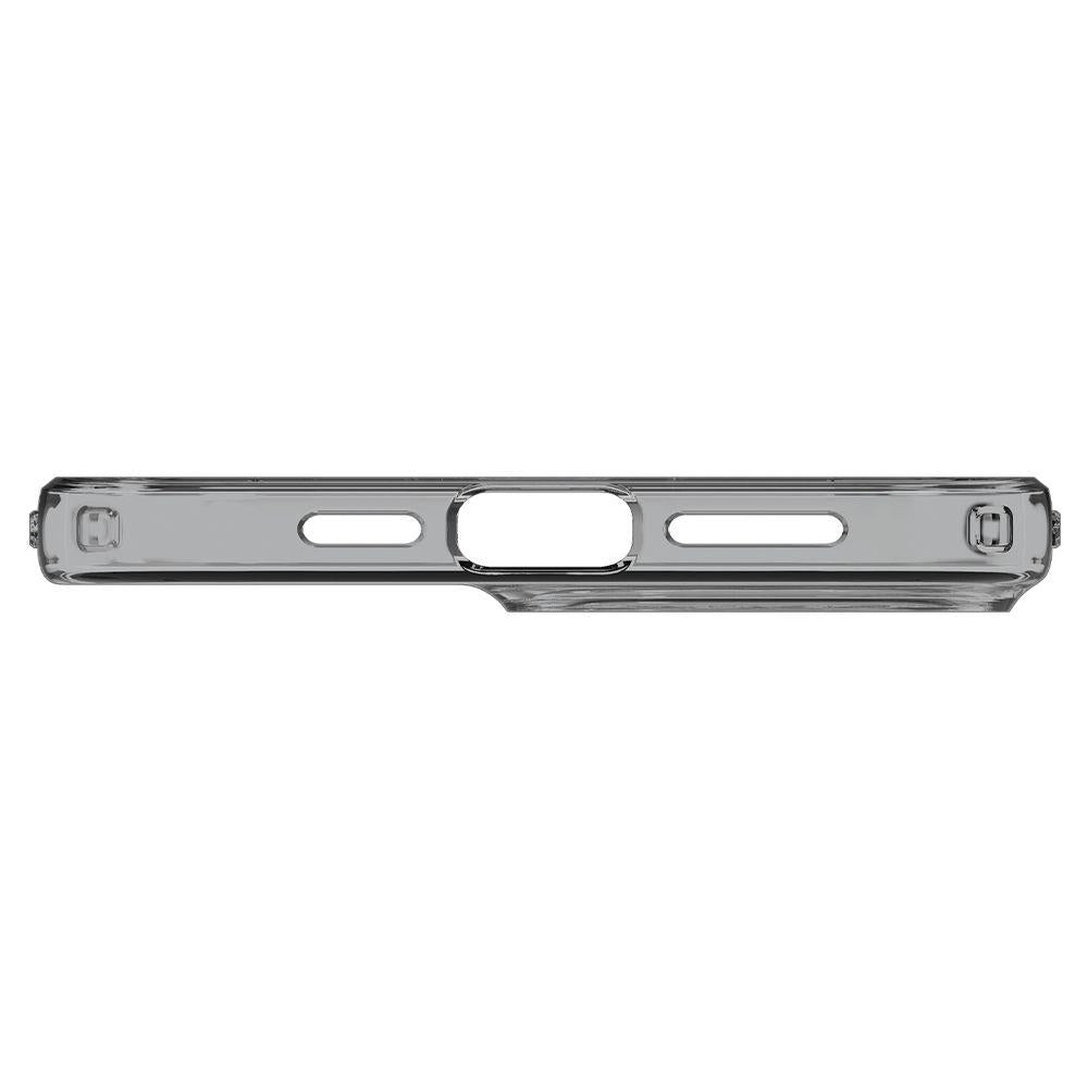 Противоударен Силиконов Калъф за iPhone 13 Pro, Spigen Liquid Crystal Case, Черен (6)