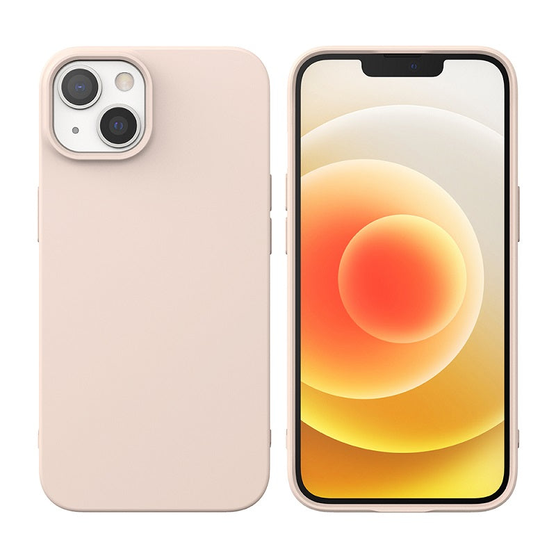 Противоударен Силиконов Калъф за iPhone 13, Ringke Air S Case, Розов (5)
