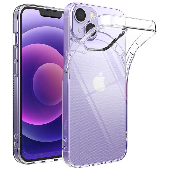 Противоударен Силиконов Калъф за iPhone 13, Ringke Air Case, Прозрачен (3)