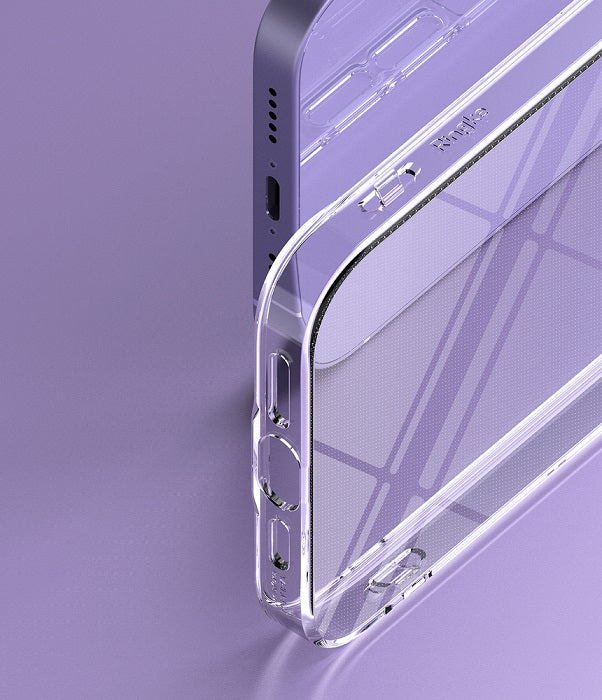 Противоударен Силиконов Калъф за iPhone 13, Ringke Air Case, Прозрачен (7)