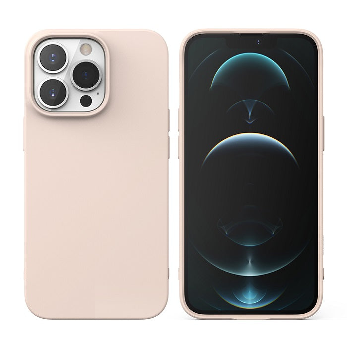 Противоударен Силиконов Калъф за iPhone 13 Pro, Ringke Air S Case, Розов (3)