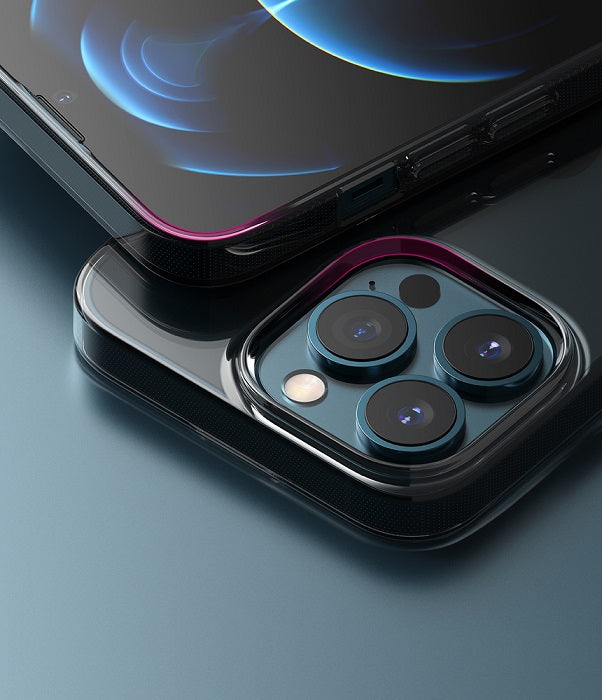Противоударен Силиконов Калъф за iPhone 13 Pro Max, Ringke Air Case, Черен (6)