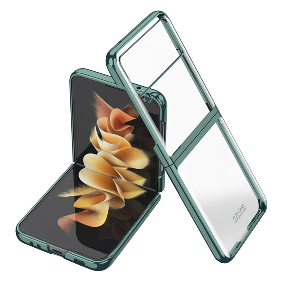 Защитен Калъф за Samsung Z Flip 3, GKK PC Case, Зелен