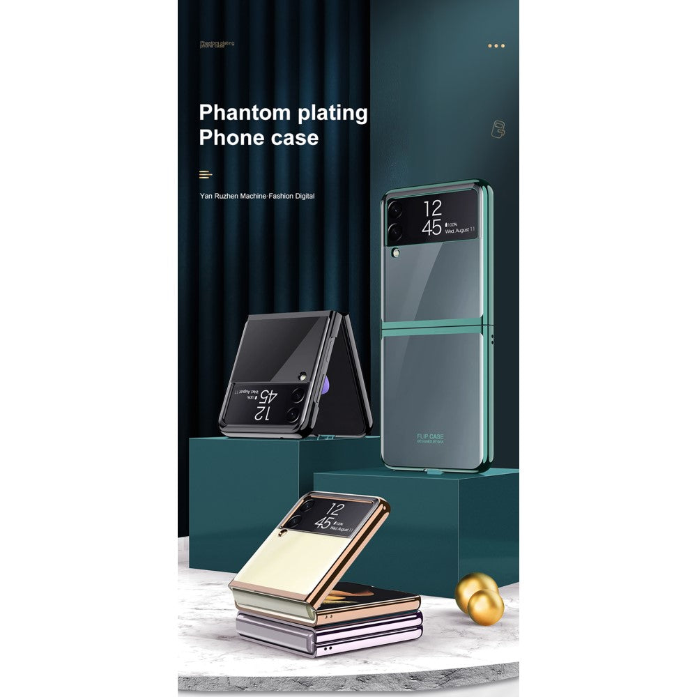 Защитен Калъф за Samsung Z Flip 3, GKK PC Case, Зелен (4)