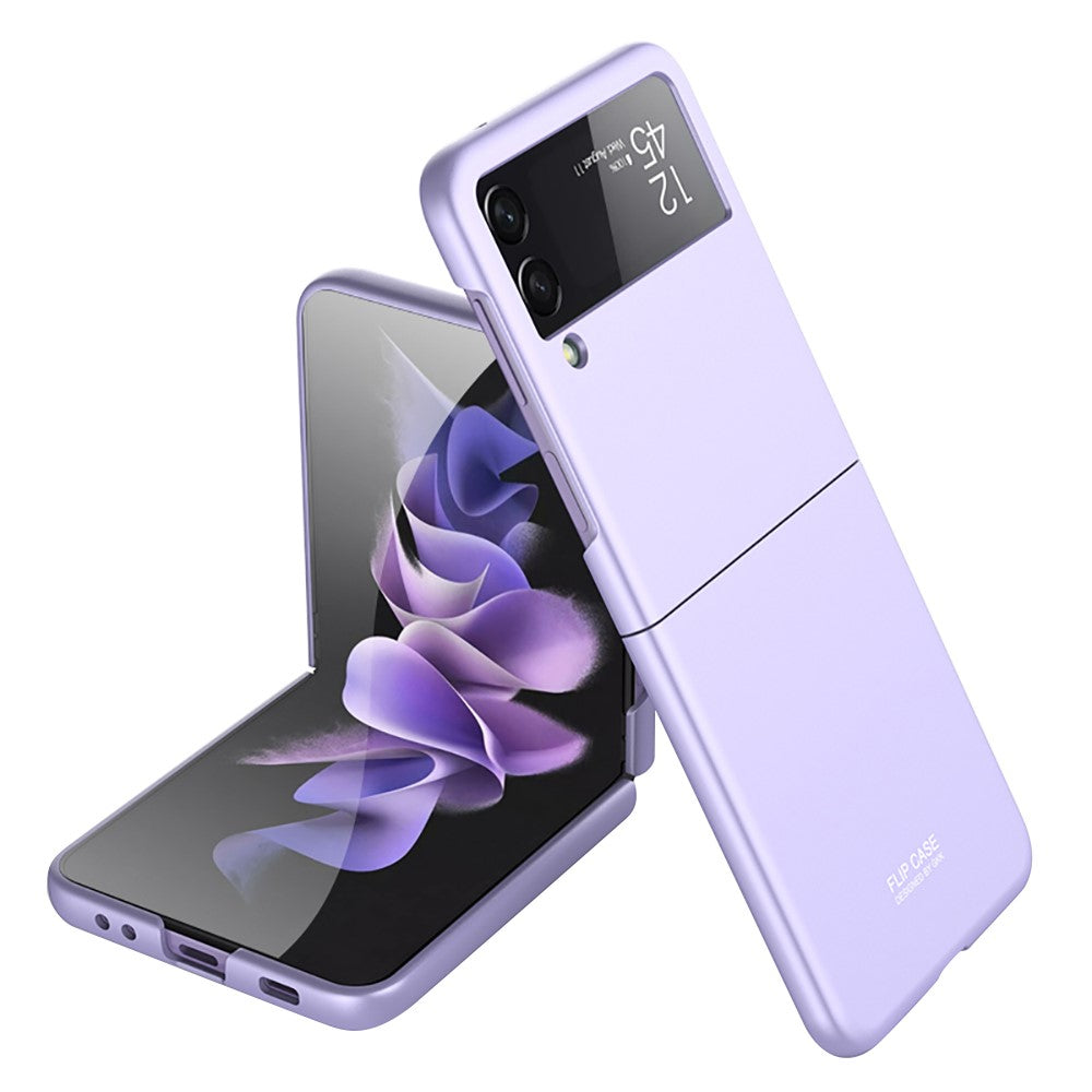 Матов Калъф за Samsung Galaxy Z Flip 3, GKK Thin PC Case, Лилав
