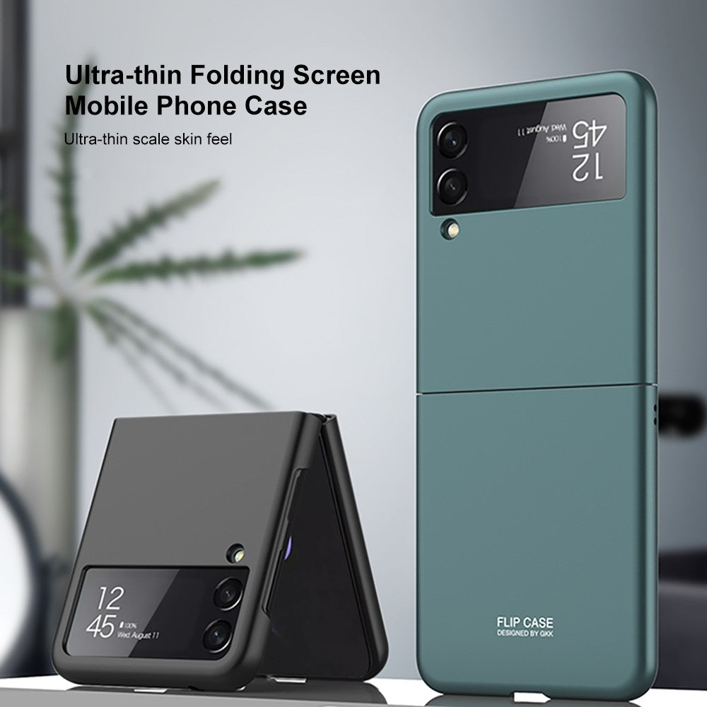 Матов Калъф за Samsung Galaxy Z Flip 3, GKK Thin PC Case, Зелен (3)