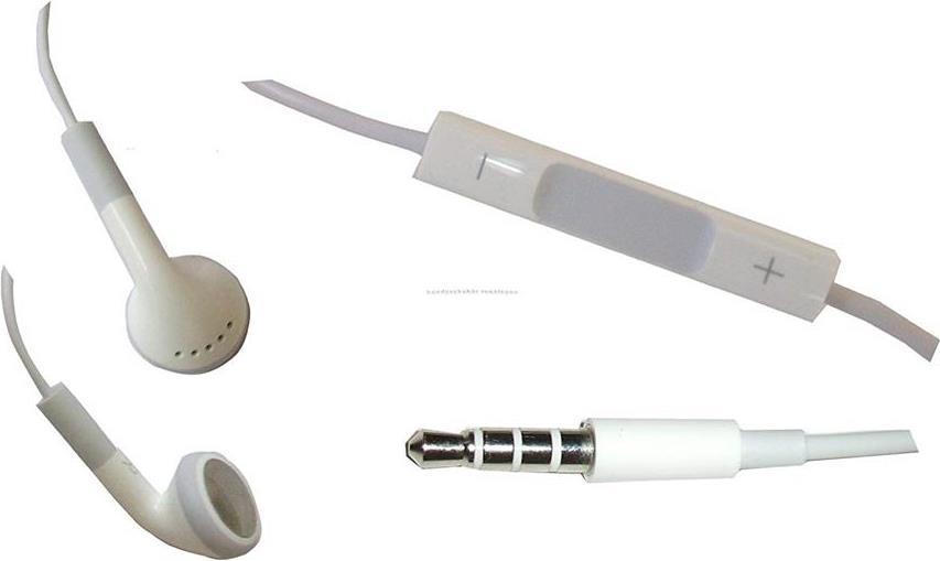 Оригинални Слушалки за iPhone SE/ 6/ 5, Apple Handsfree EarPods MB770 3.5mm, Бял (Bulk) (3)