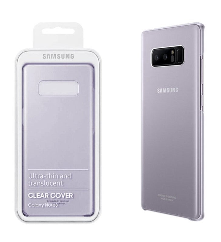 Оригинален Твърд Калъф за Samsung Note 8 Clear Cover Case Ef-Qn950cve, Лилав (4)