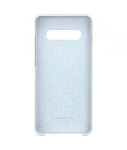 Оригинален Силиконов Калъф за Samsung S10 Silicone Cover Case EF-PG973TWE, Бял (3)