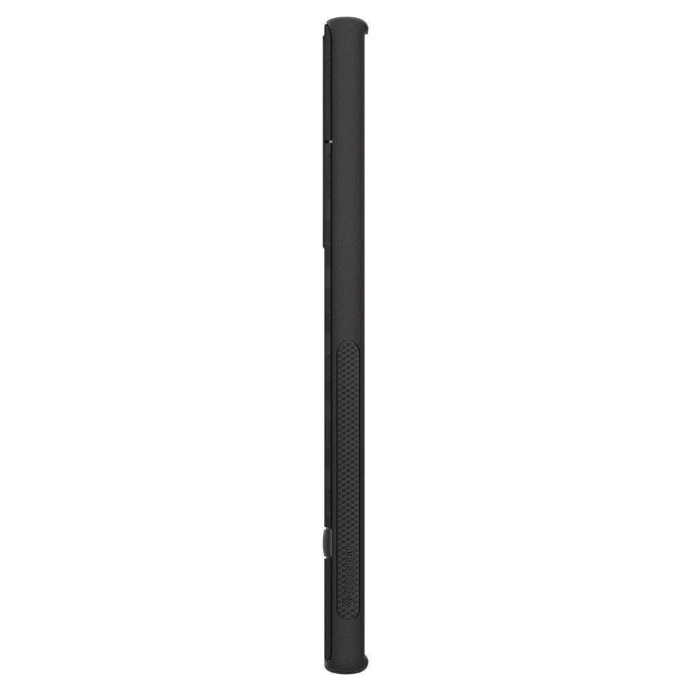 Противоударен Калъф за Samsung S22 Ultra, Spigen Caseology Parallax, Черен (7)