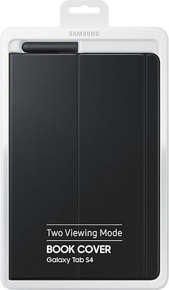 Оригинален Калъф с Pen Поставка за Samsung Tab S4 Book Cover Case Ef-Bt830pbe, Черен (5)
