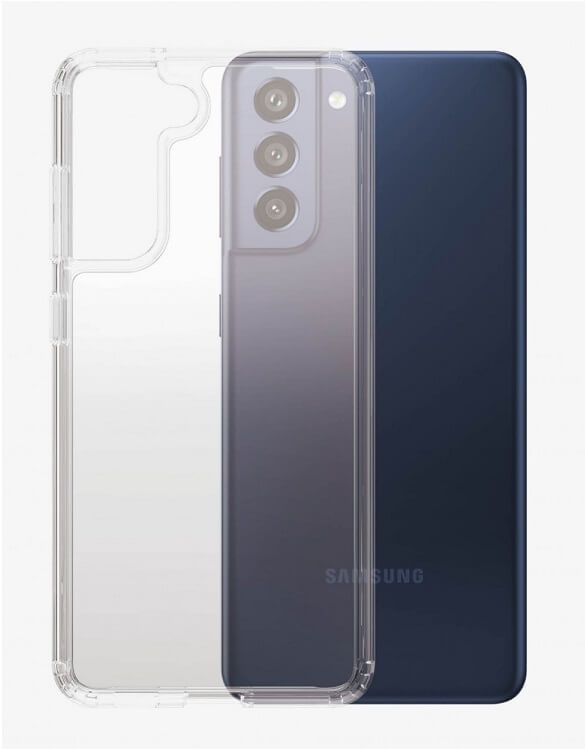 Противоударен Калъф за Samsung S21 FE, Panzer Hard Case, Прозрачен (2)