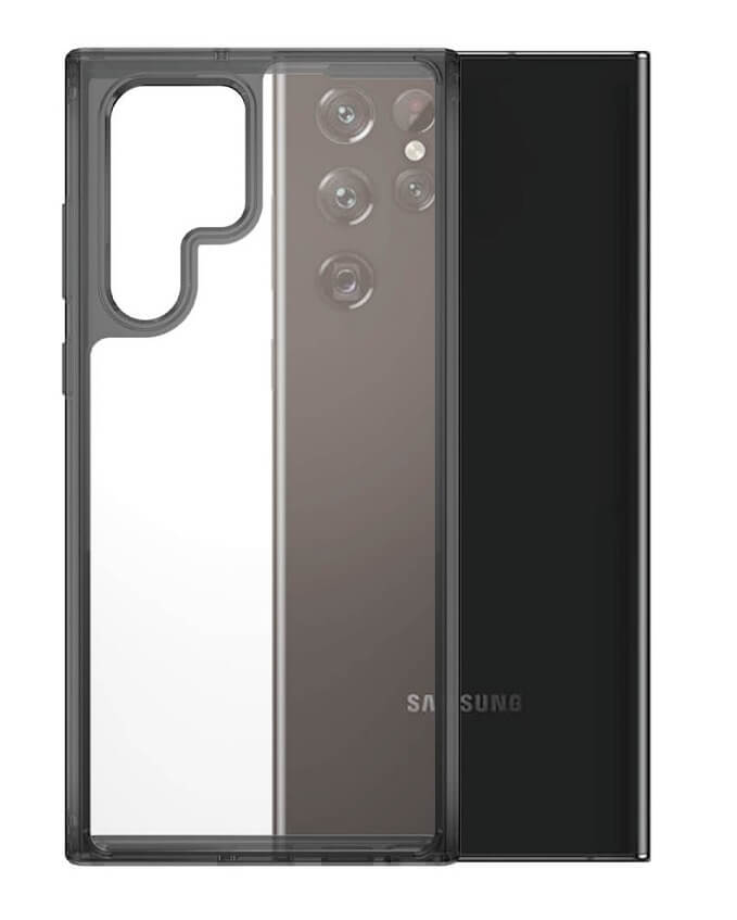 Противоударен Калъф за Samsung S22 Ultra, Panzer Hard Case, Черен