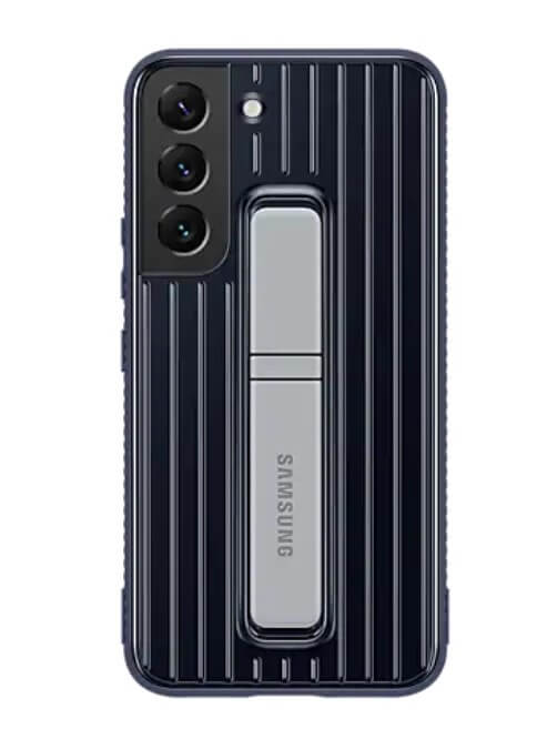 Оригинален Калъф с Поставка за Samsung S22 Plus, Protective Standing Cover Case EF-RS906CNEGWW, Син (3)