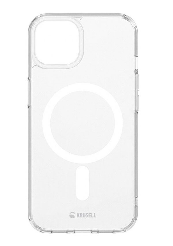 Magsafe Калъф за iPhone 13 Mini, Krusell Magnetic Case, Прозрачен (2)