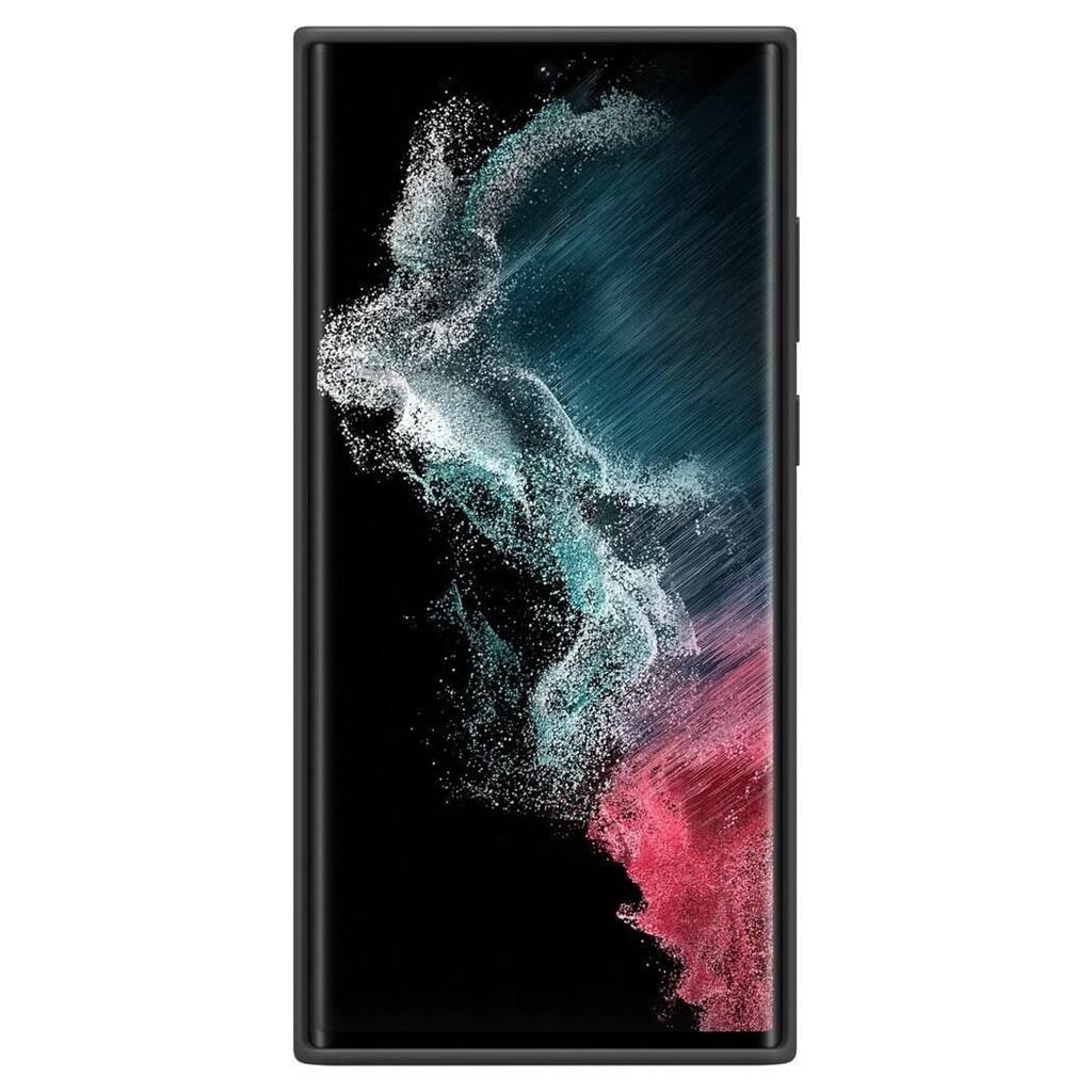Оригинален Силиконов Калъф за Samsung S22 Ultra, Silicone Cover Case EF-PS908TBE, Черен (2)