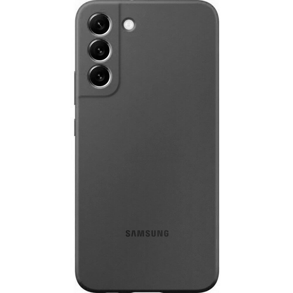 Оригинален Силиконов Калъф за Samsung S22, Silicone Cover Case EF-PS901TBE, Черен