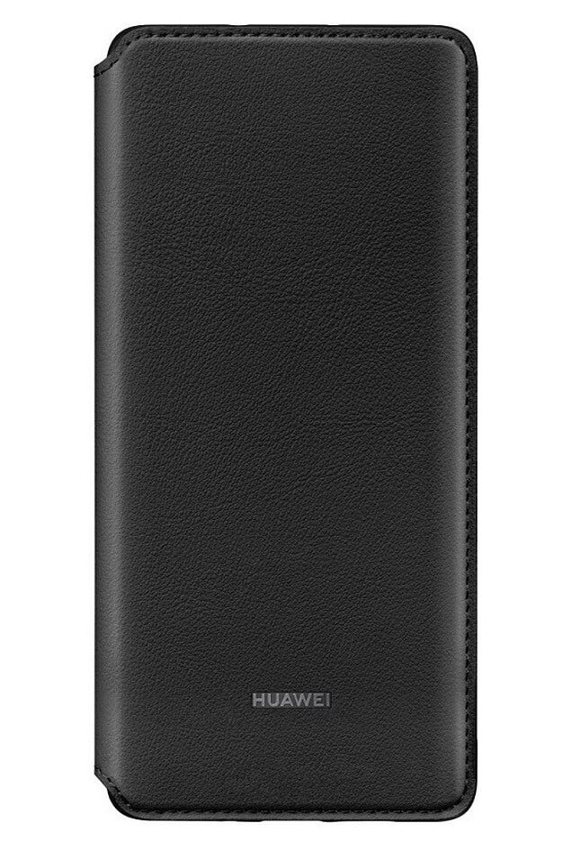 Оригинален Кожен Калъф за Huawei P30 Pro Wallet Book Case, Черен