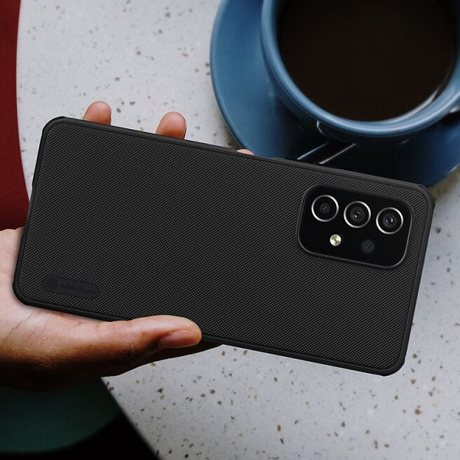 Калъф за Samsung A53, Nillkin Super Frosted Case, Черен (4)