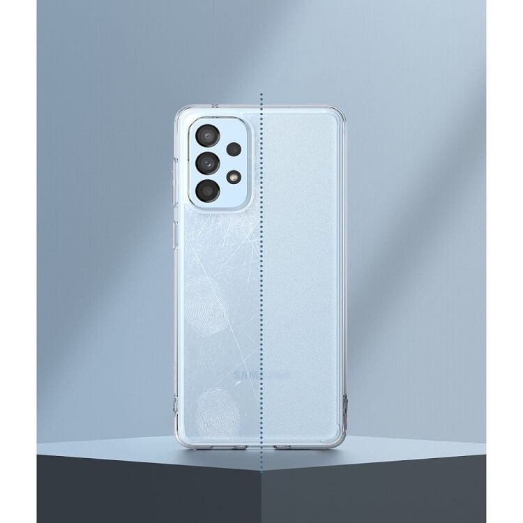 Матов Калъф за Samsung A53, Ringke Fusion Matte Case, Прозрачен (7)
