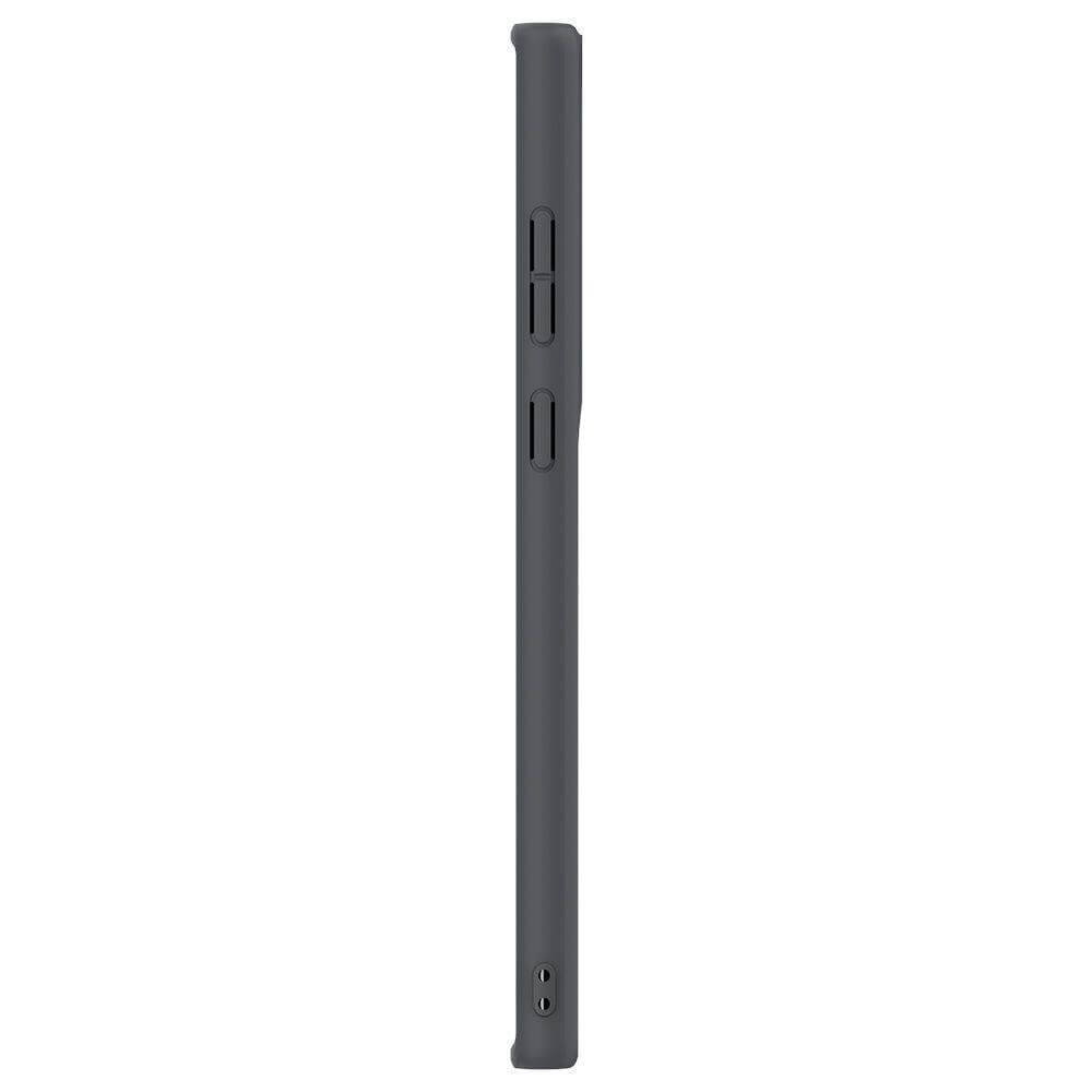 Силиконов Калъф за Samsung S22 Ultra, Spigen Cyrill Brick Color Case, Сив (4)