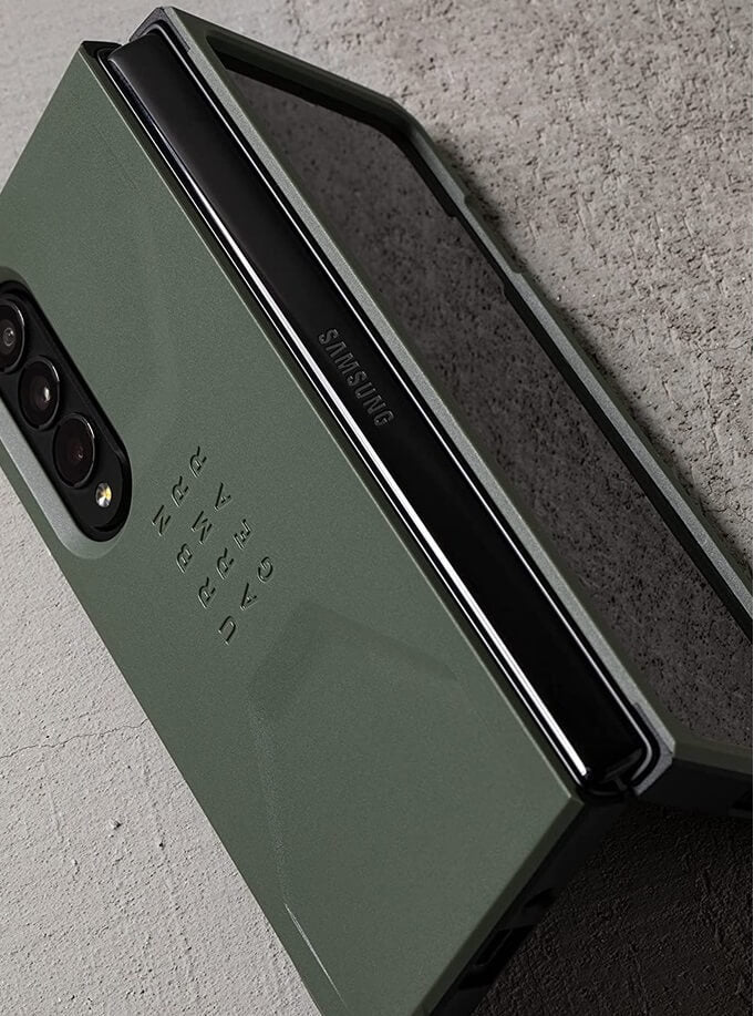 Противоударен Калъф за Samsung Z Fold 3, UAG Civilian Case, Зелен (5)