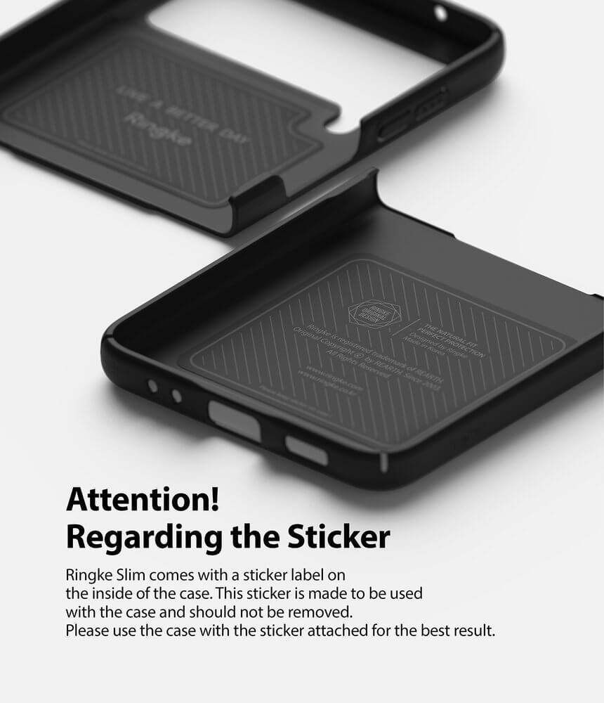 Тънък Противоударен Калъф за Samsung Z Flip 3, Ringke Slim Case, Черен (7)