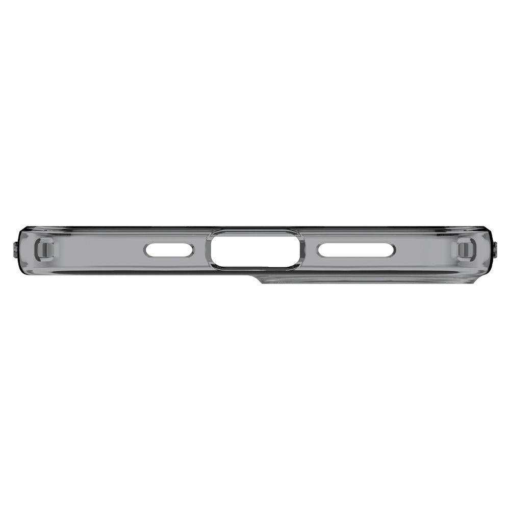 Противоударен Силиконов Калъф за iPhone 13 Mini, Spigen Liquid Crystal Case, Черен (6)