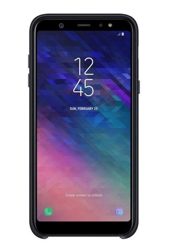 Оригинален Силиконов Калъф за Samsung A6 Plus 2018 Jelly Cover Case Ef-Pa605cbe, Черен (3)