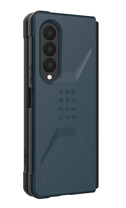 Противоударен Калъф за Samsung Z Fold 3, UAG Civilian Case, Син (2)
