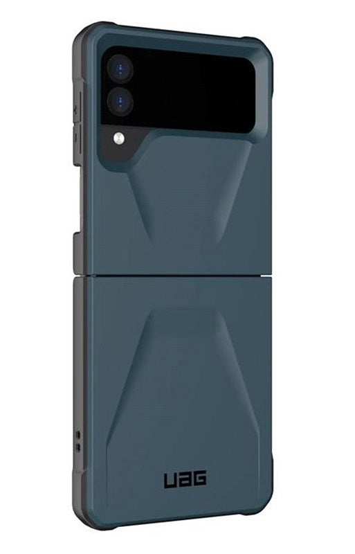 Противоударен Калъф за Samsung Z Flip 3, UAG Civilian Case, Син (4)