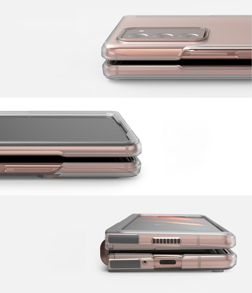 Матов Калъф за Samsung Z Fold 2, Ringke Ultra-Thin Case, Прозрачен (2)