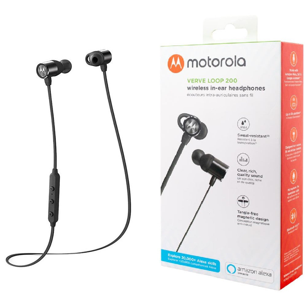 Безжични Слушалки Motorola Verve Loop200 Handsfree Bluetooth, Черен (7)