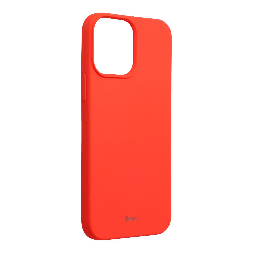 Силиконов Калъф за iPhone 13 Pro Max, Roar Color Case, Червен